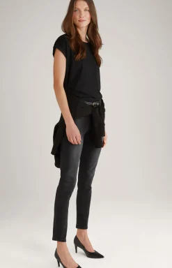 T-Shirt Tally in Schwarz