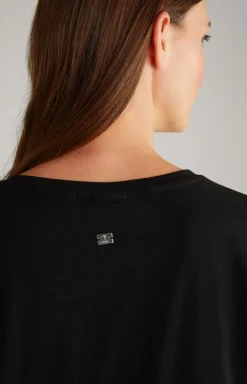 T-Shirt Tally in Schwarz