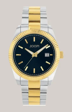 Unisex-Armbanduhr in Silber/Gold