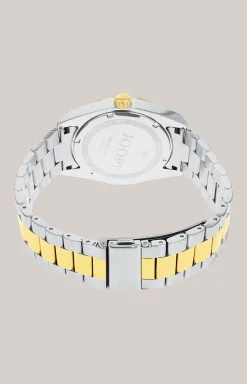 Unisex-Armbanduhr in Silber/Gold
