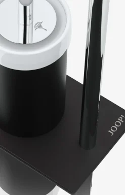 WC-Bürsten-Kombination Chromeline Black in matt Schwarz