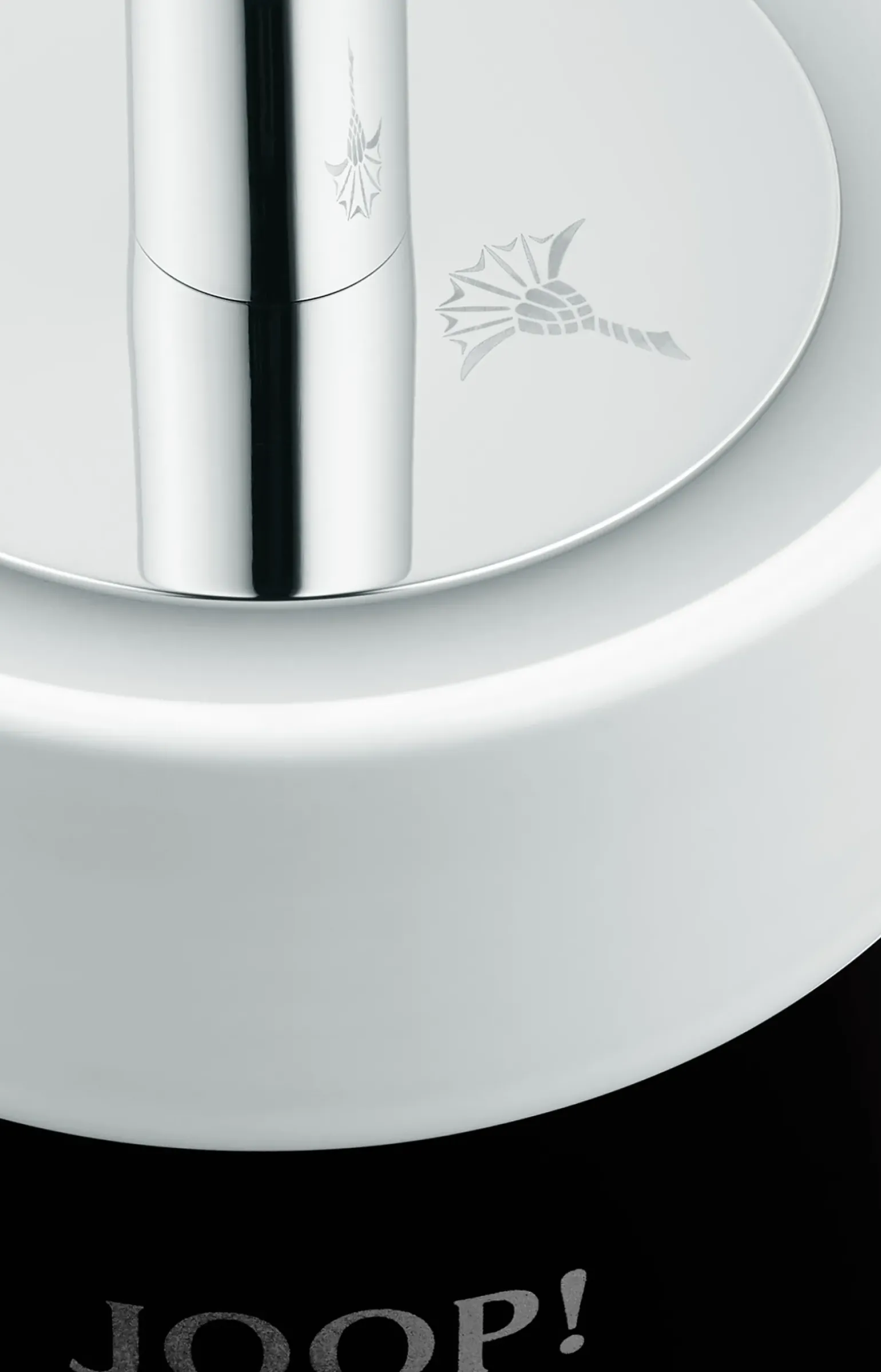 WC-Bürsten-Set Chromeline Black in matt Schwarz