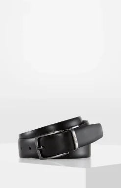 Wendegürtel in Schwarz/Dunkelblau