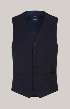 Weste Wackno in Navy