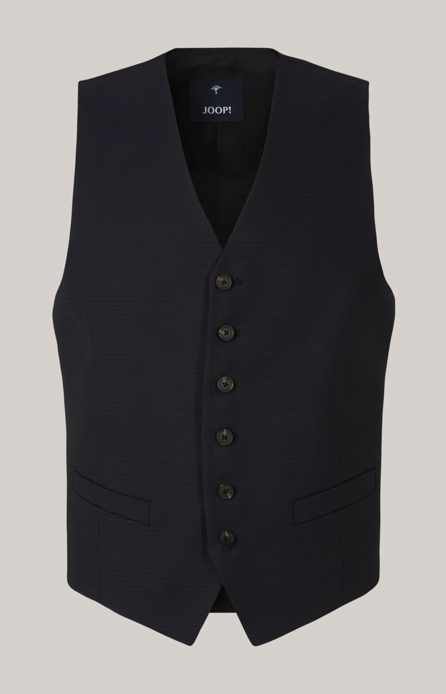 Weste Wackno in Navy kariert