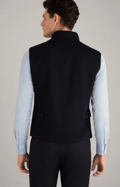 Weste Wermut in Dunkelblau