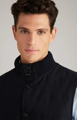 Weste Wermut in Dunkelblau