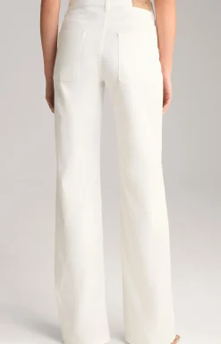 Wide Leg Jeans in Offwhite
