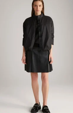 Windbreaker-Jacke in Schwarz