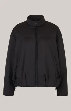 Windbreaker-Jacke in Schwarz