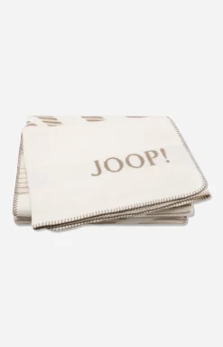 Wohndecke JOOP! LEAF in Creme