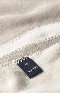 Wohndecke JOOP! UNI-DOUBLEFACE in Sand-Creme