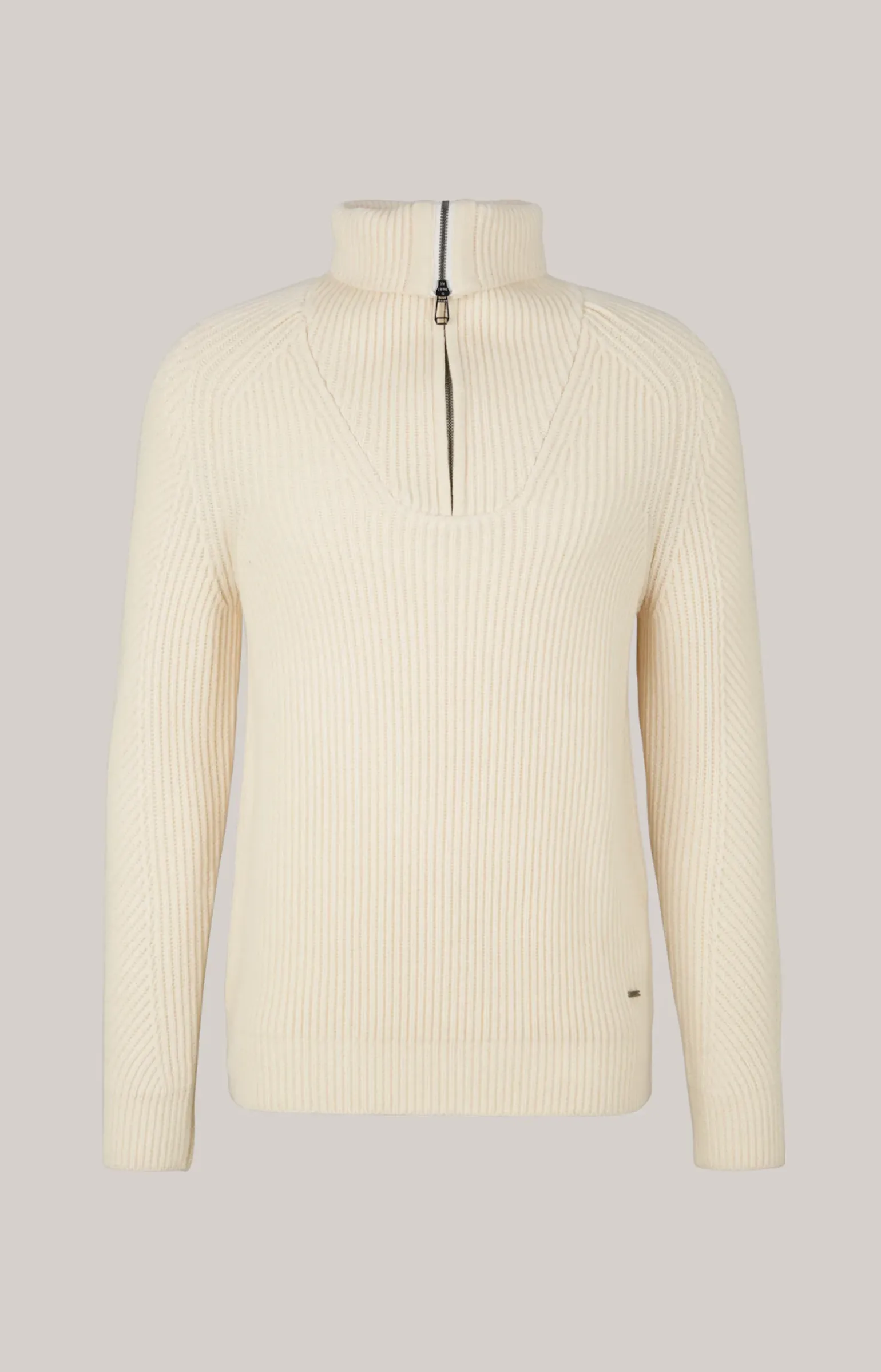 Wool-Mix-Pullover Brunor in Offwhite