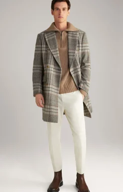 Wool-Mix-Pullover Brunor in Hellbraun