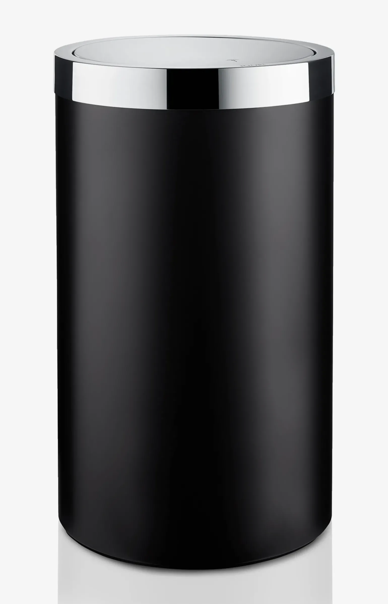 Wäschebehälter Chromeline Black in Schwarz