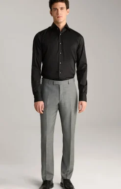 X-Long Hemd Pai in Schwarz