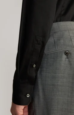 X-Long Hemd Pai in Schwarz