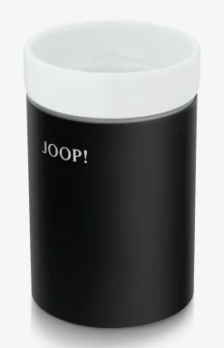 Zahnputzbecher Chromeline Black in matt Schwarz