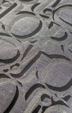 Zierkissenhülle JOOP! Ornament in Anthrazit, 50 x 50 cm